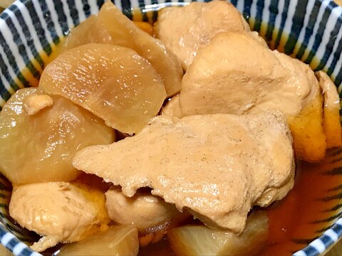 鶏むね肉と大根の煮物